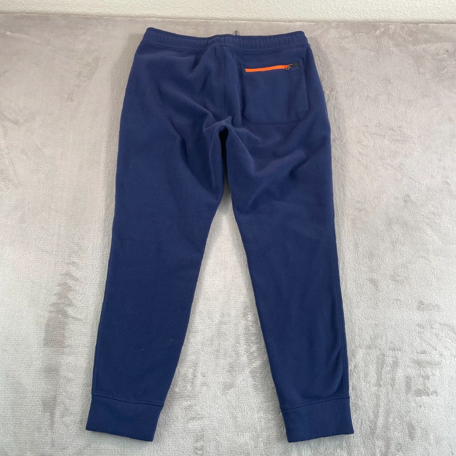Polo Ralph Lauren Polo Ralph Lauren Fleece Jogger Pants Men Medium Navy Tapered Leg Contrast Zip Size US S / EU 44-46 / 1 - 5 Thumbnail