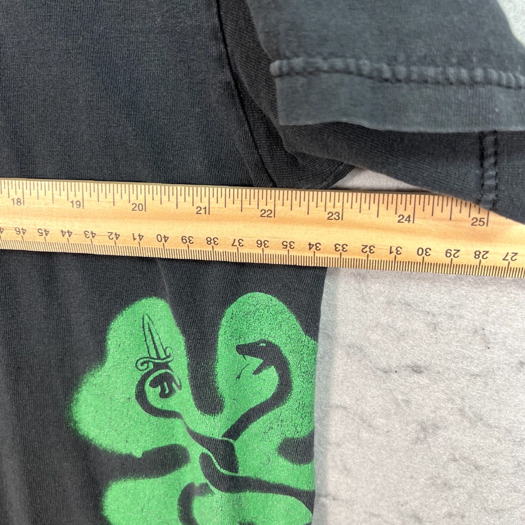 Vintage VINTAGE Cinder Block T Shirt Band Adult Large Black Men 1990s Flogging Molly Graphic Tee Mens Large Black 1990s Concert Merch Size US L / EU 52-54 / 3 - 2 Thumbnail