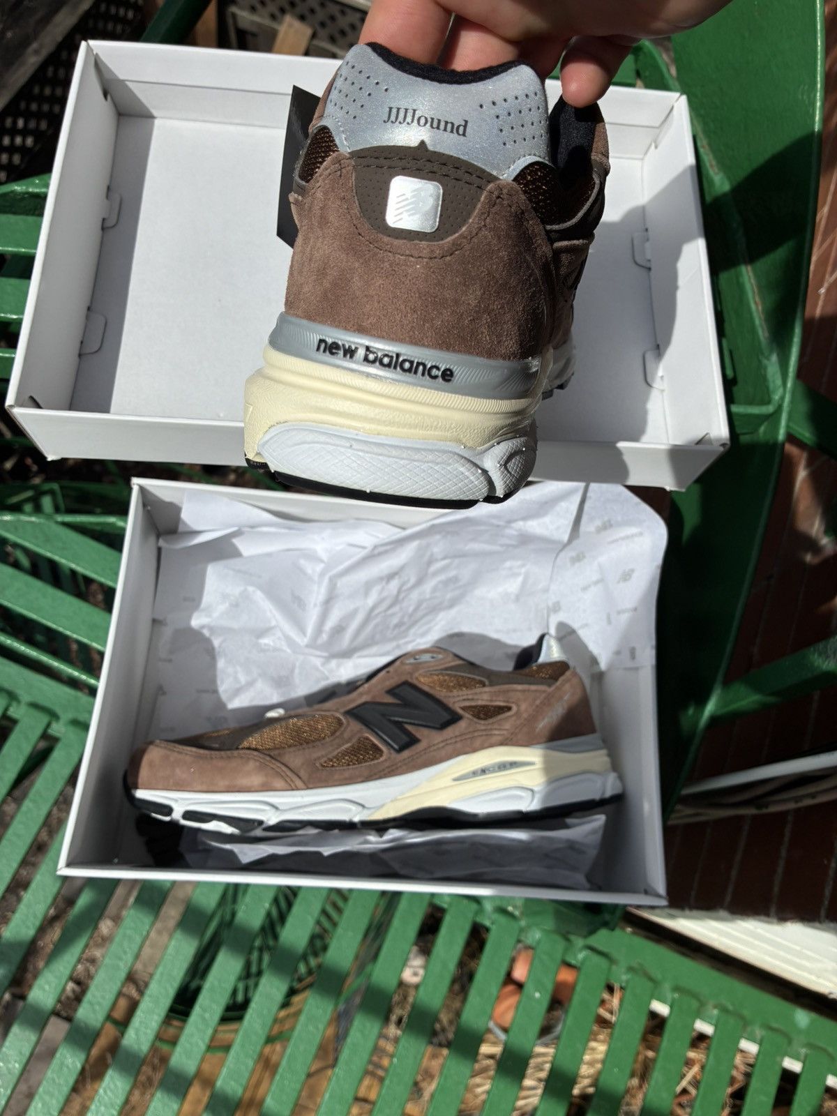JJJJound × New Balance New Balance JJJJound x 990v3 Size US 11.5 / EU 44-45 - 3 Thumbnail