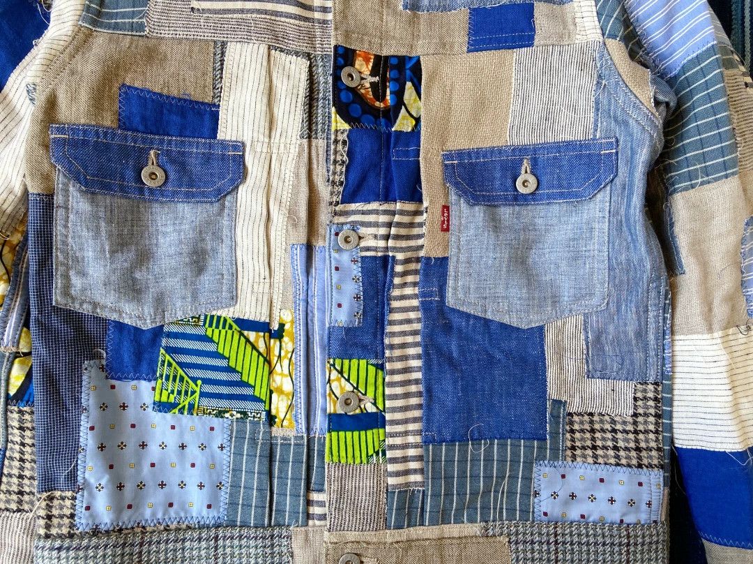 Junya Watanabe Junya Watanabe MAN x CDG Levi's Patchwork Denim Jacket M Size US M / EU 48-50 / 2 - 6 Thumbnail