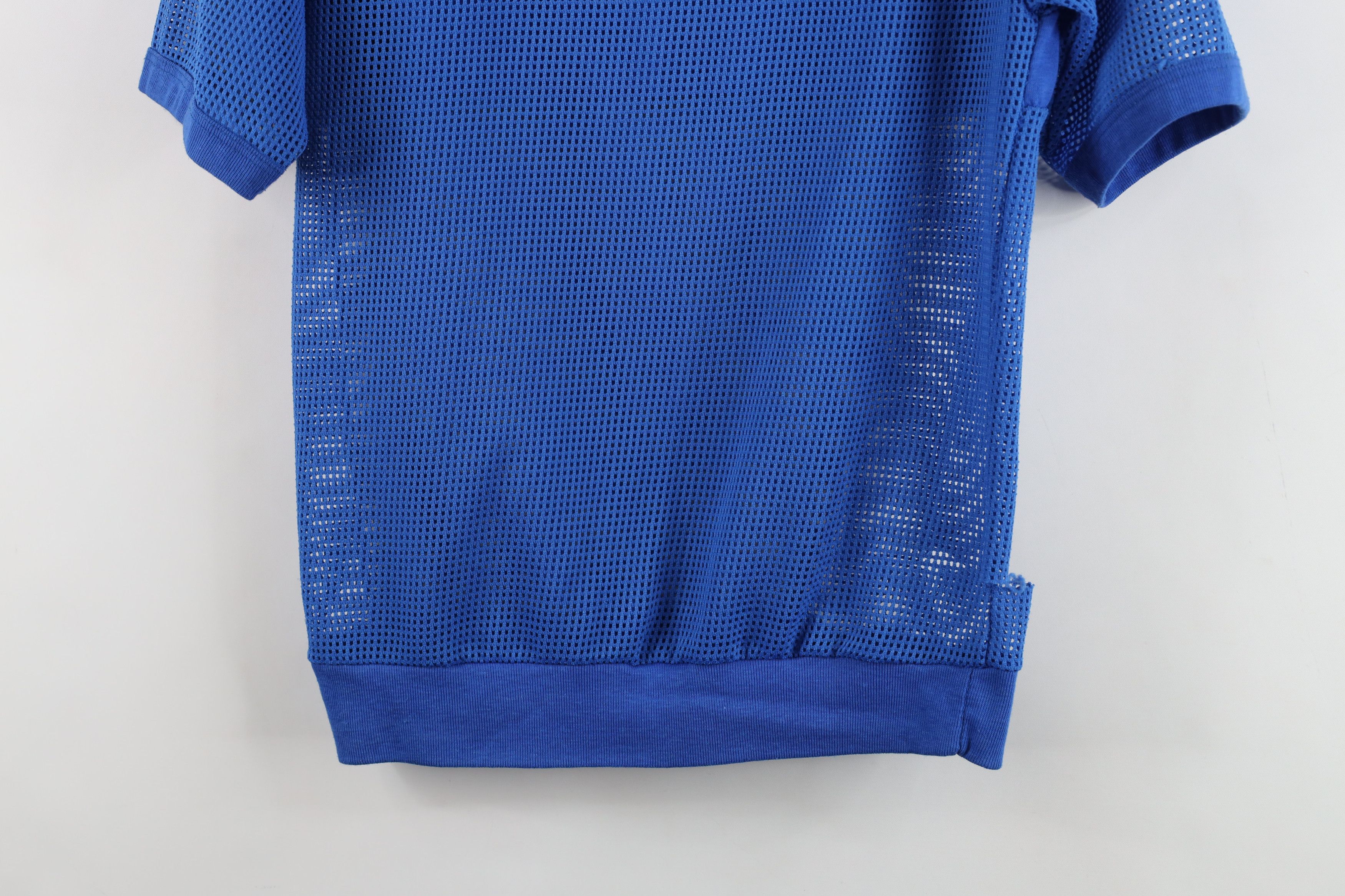 Vintage Vintage 80s 90s Streetwear Blank Mesh Ringer T-Shirt USA Size L / US 10 / IT 46 - 10 Thumbnail