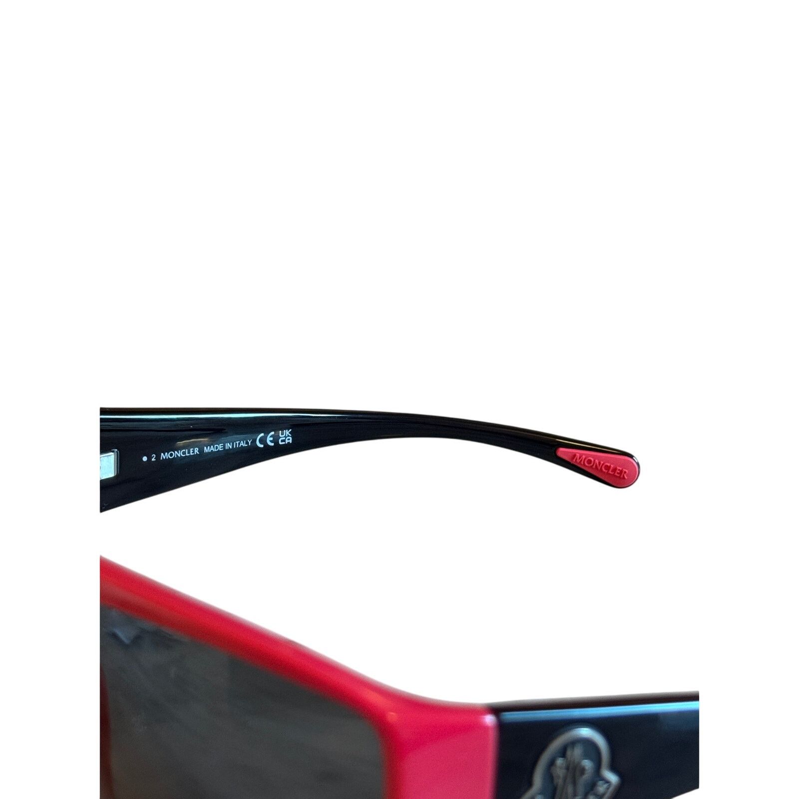 Moncler Moncler Sunglasses ML0248 Pentagra 75A Magenta/Smoke Lenses Size ONE SIZE - 5 Thumbnail
