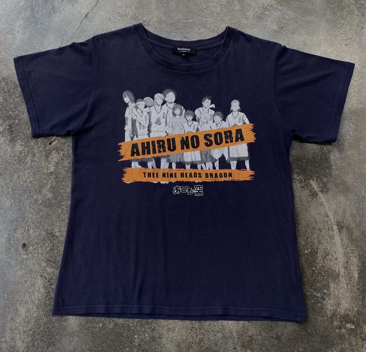 Anime Vintage Anime Ahiru No Sora Doublefocus Tees Size US L / EU 52-54 / 3 - 1 Thumbnail