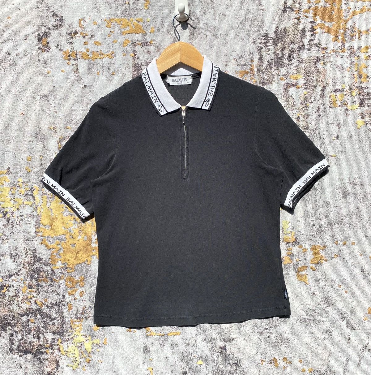 Vintage Sunfade Zip Shirt