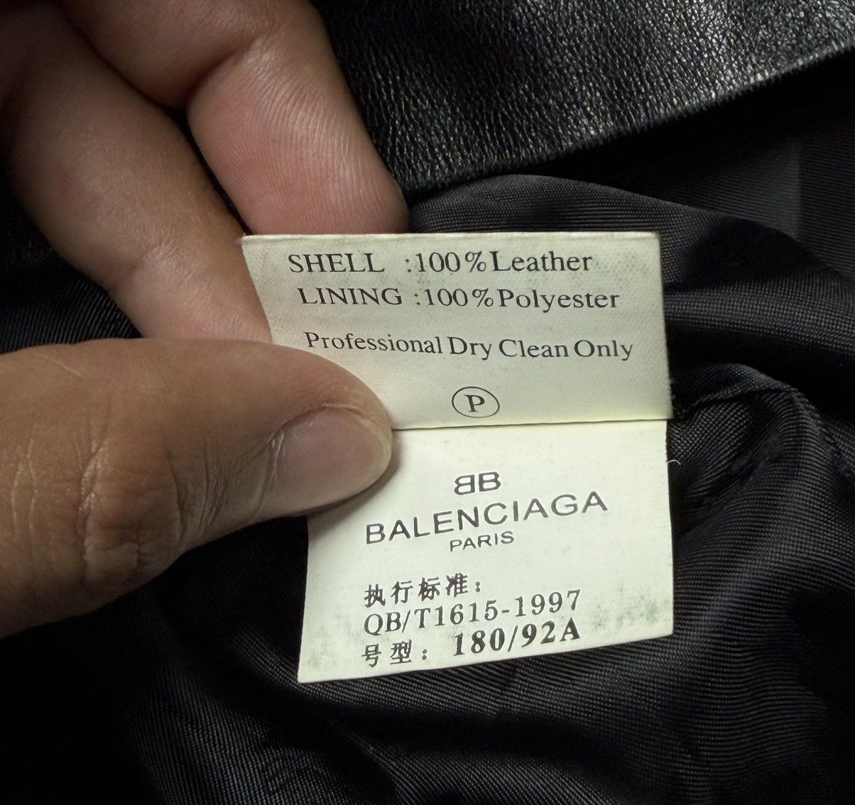 Balenciaga Balenciaga - Nicholas Ghesquière Zip-up leather jacket Size US L / EU 52-54 / 3 - 15 Thumbnail