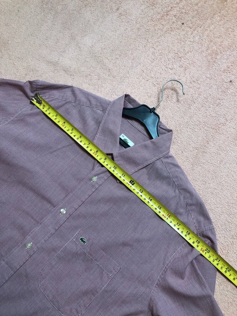 Lacoste Vintage print shirt logo Lacoste crazy Y2K streetwear Size US L / EU 52-54 / 3 - 8 Thumbnail
