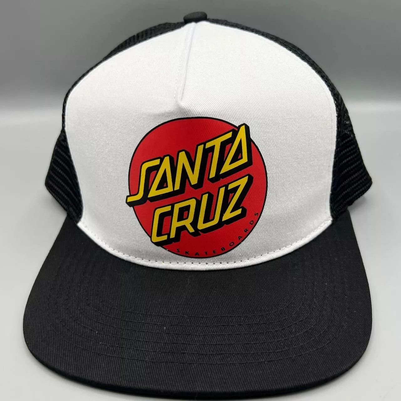 Santa Cruz Skateboards Santa Cruz Skateboards Trucker Hat Men Snap Back Cap New Size ONE SIZE - 1 Thumbnail