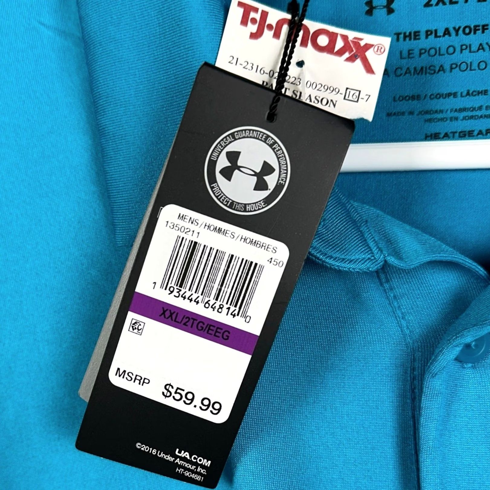 Under Armour VINTAGE is not applicable. Size US XXL / EU 58 / 5 - 2 Thumbnail