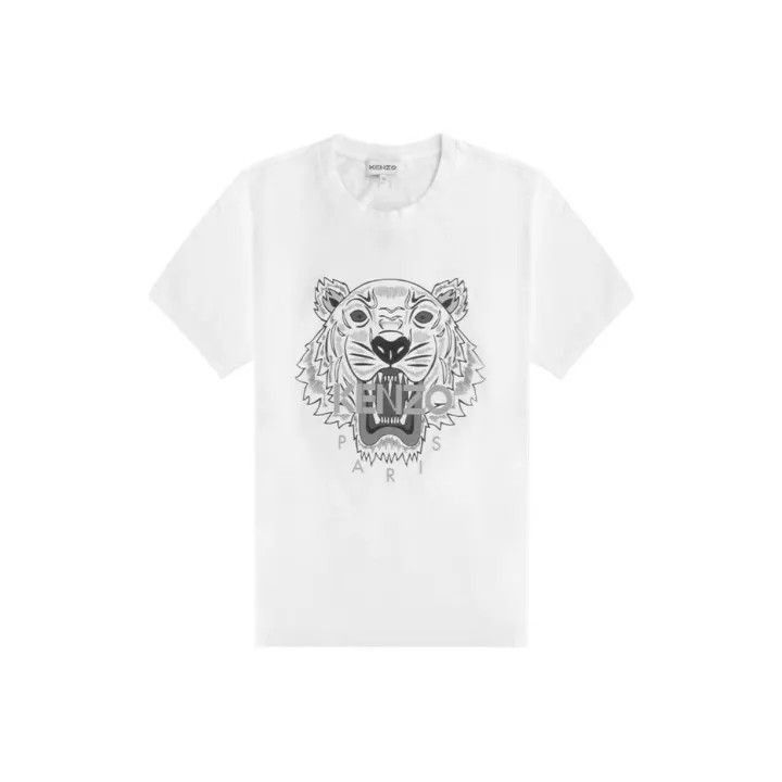 Kenzo KENZO Lion Print Crew Neck T-Shirt for Men -2507 Size US L / EU 52-54 / 3 - 2 Thumbnail