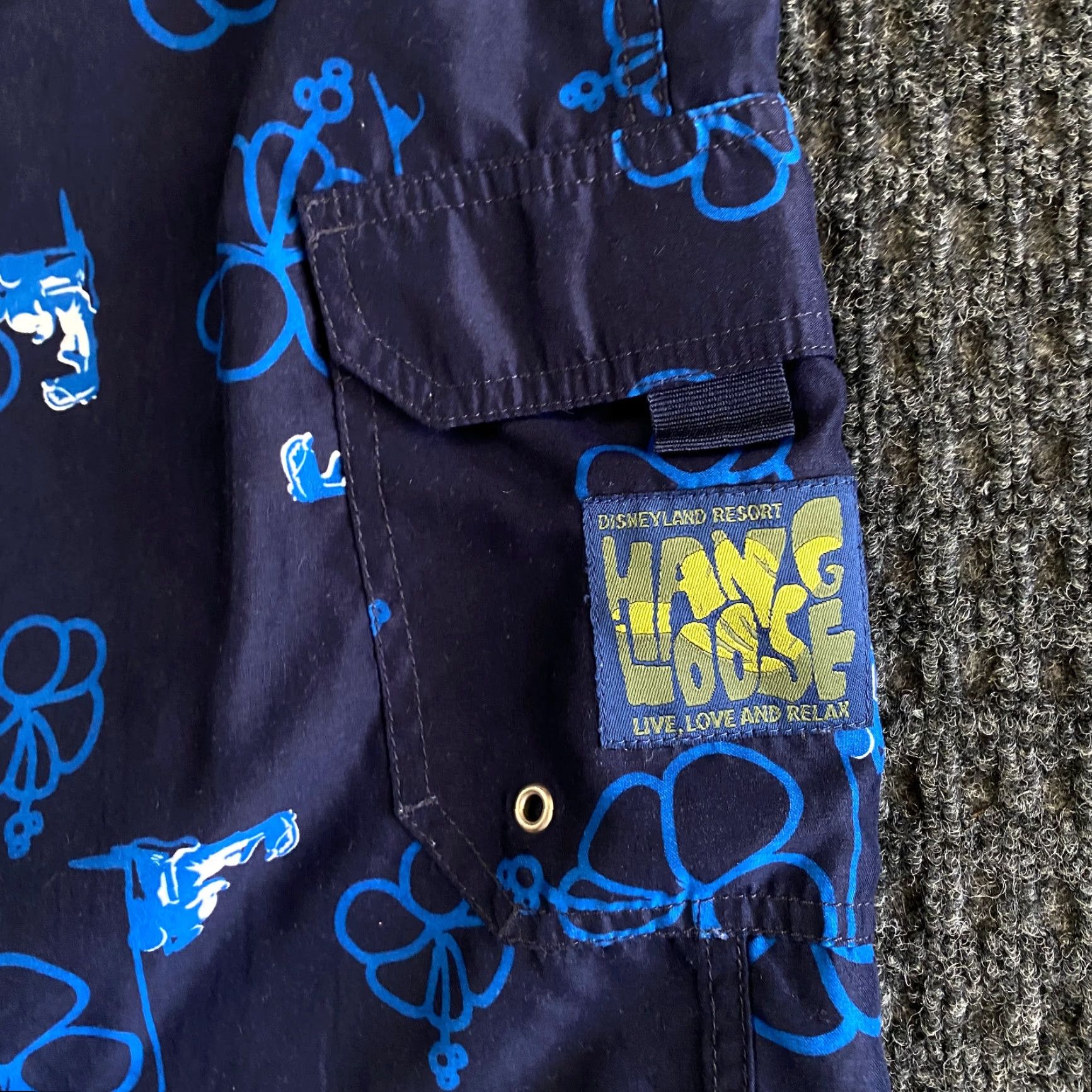 Disney Disney Mickey Mouse Disneyland Resort Swim Trunks Board Shorts M Blue Size US 31 - 3 Thumbnail