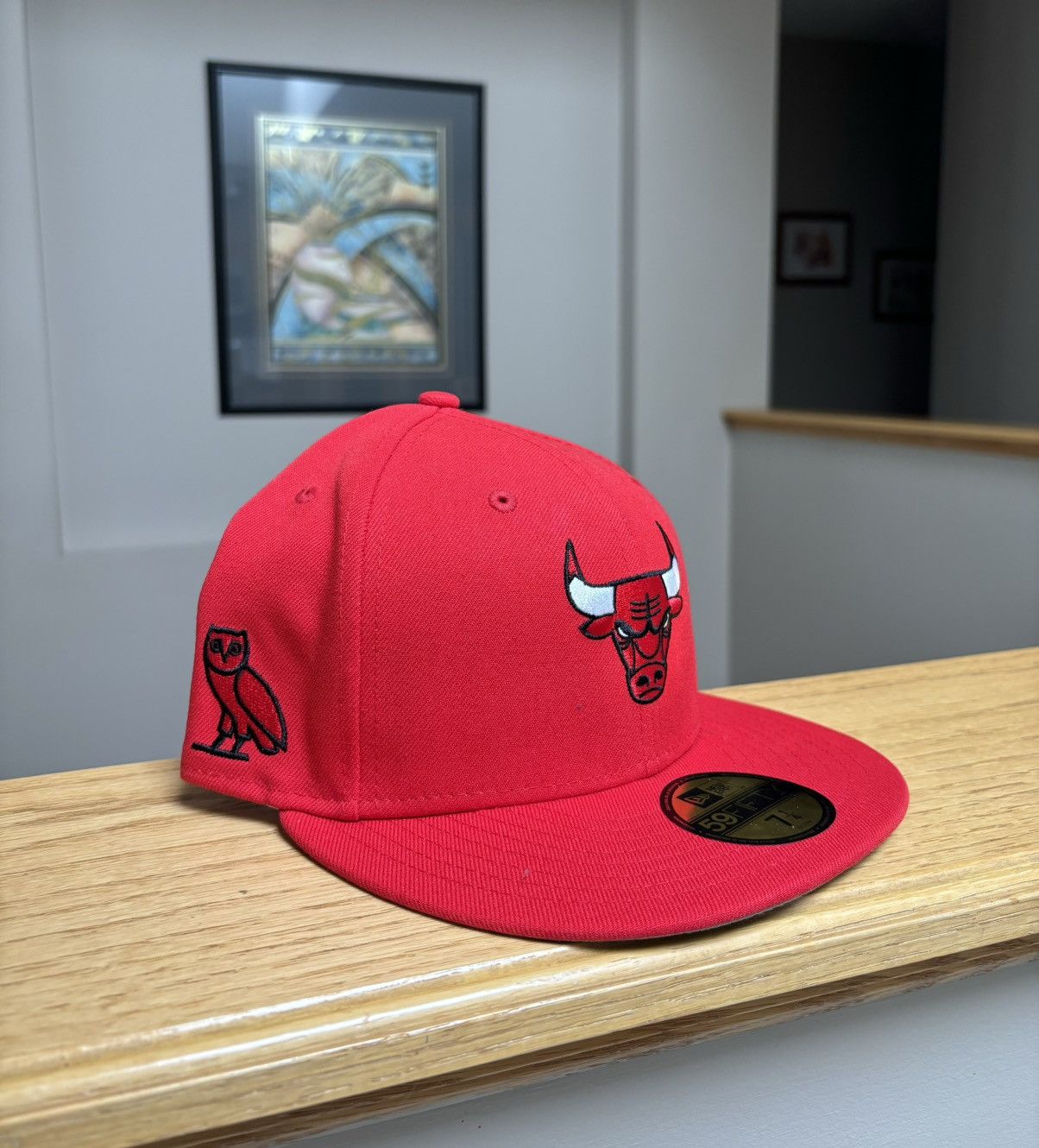 NBA × New Era × October's Very Own OVO x New Era Chicago Bulls Fitted Hat Size ONE SIZE - 1 Thumbnail