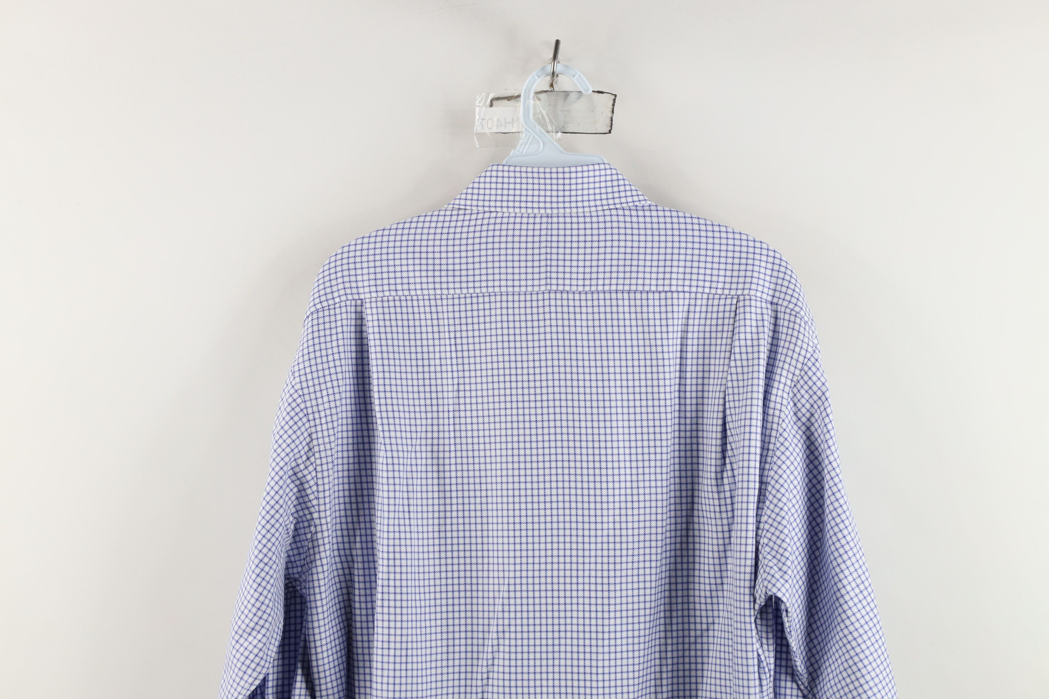 Vintage Vintage 90s Burberrys Burberry French Cuff Button Shirt USA Size US M / EU 48-50 / 2 - 9 Thumbnail