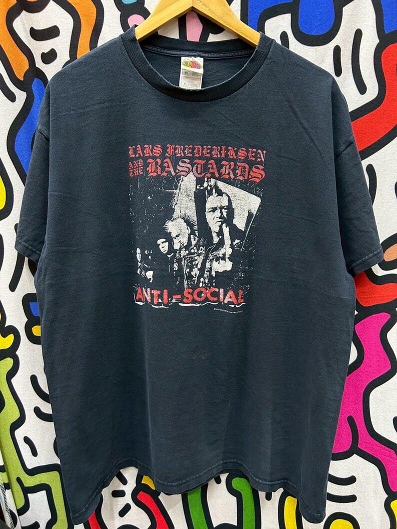 Vintage Vintage 2004 Lars Frederiksen Band tshirt size XL Size US XL / EU 56 / 4 - 2 Thumbnail