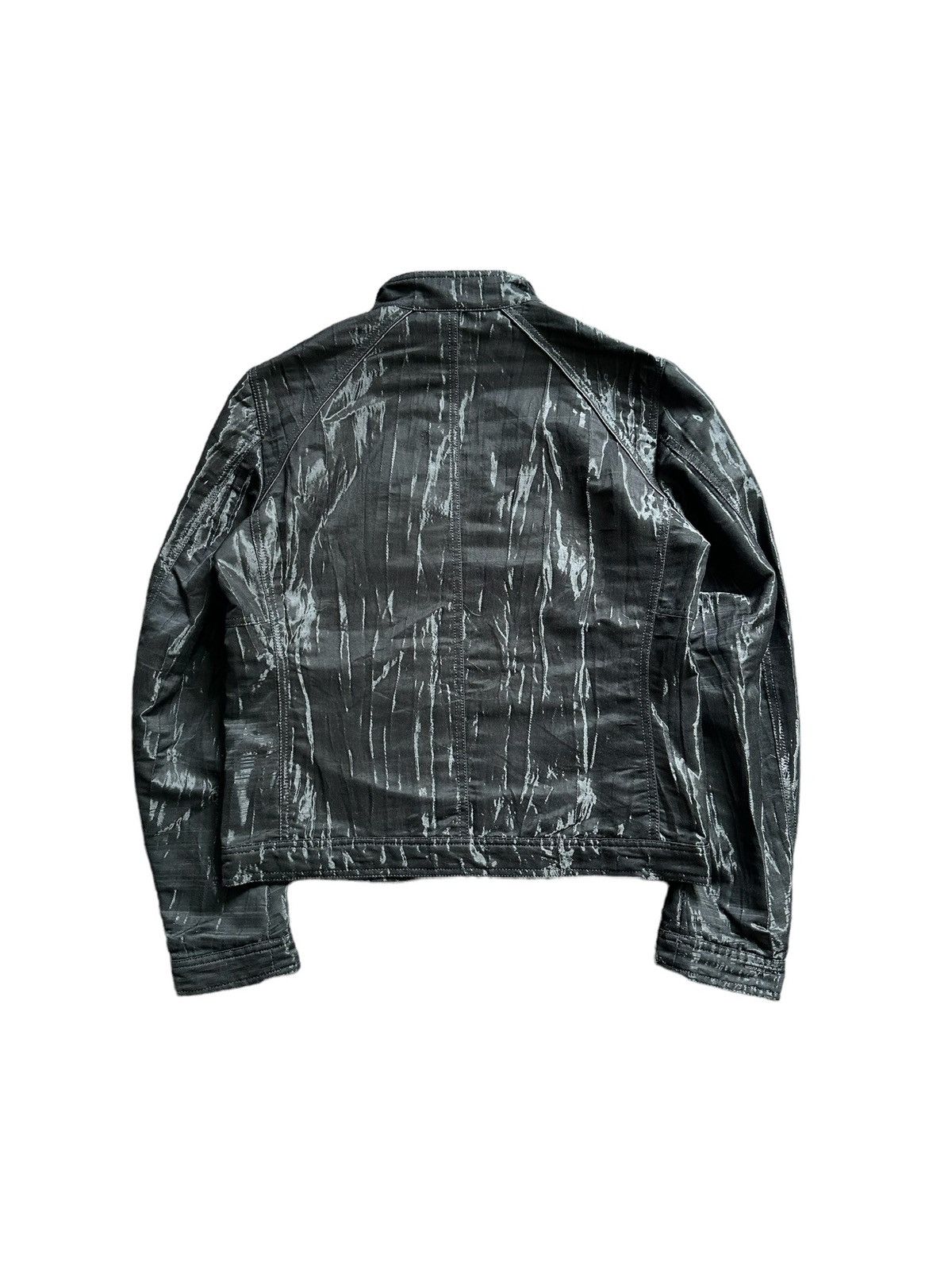 Yohji Yamamoto 00s A.A.R by Yohji Yamamoto biker zipper jacket Size US M / EU 48-50 / 2 - 2 Thumbnail
