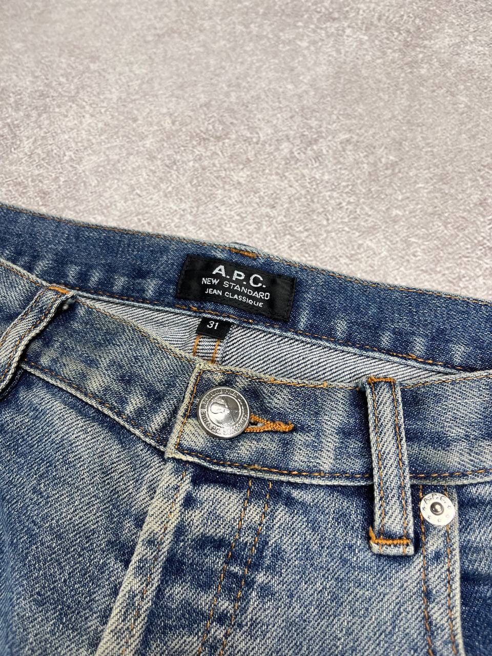 A.P.C. Vintage A.P.C New Standard Jean Clasique Baggy Jeans 31 Size US 31 - 5 Thumbnail