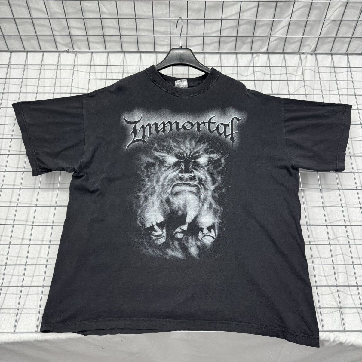 Vintage Vintage Immortal Unholy Forces of Evil 90s Washed Metal Tee Size US XL / EU 56 / 4 - 3 Thumbnail