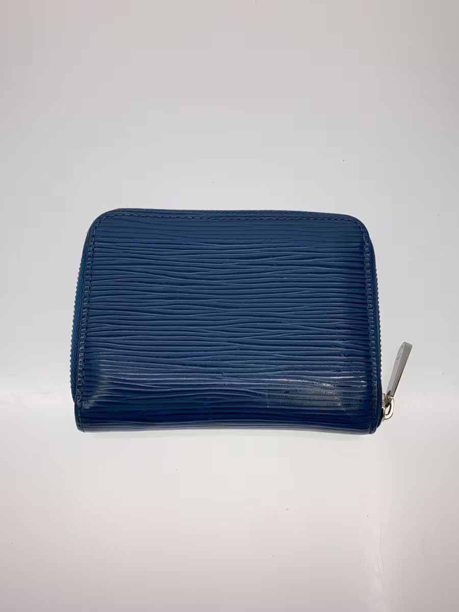 Louis Vuitton Epi Zippy Coin Purse Leather Blue