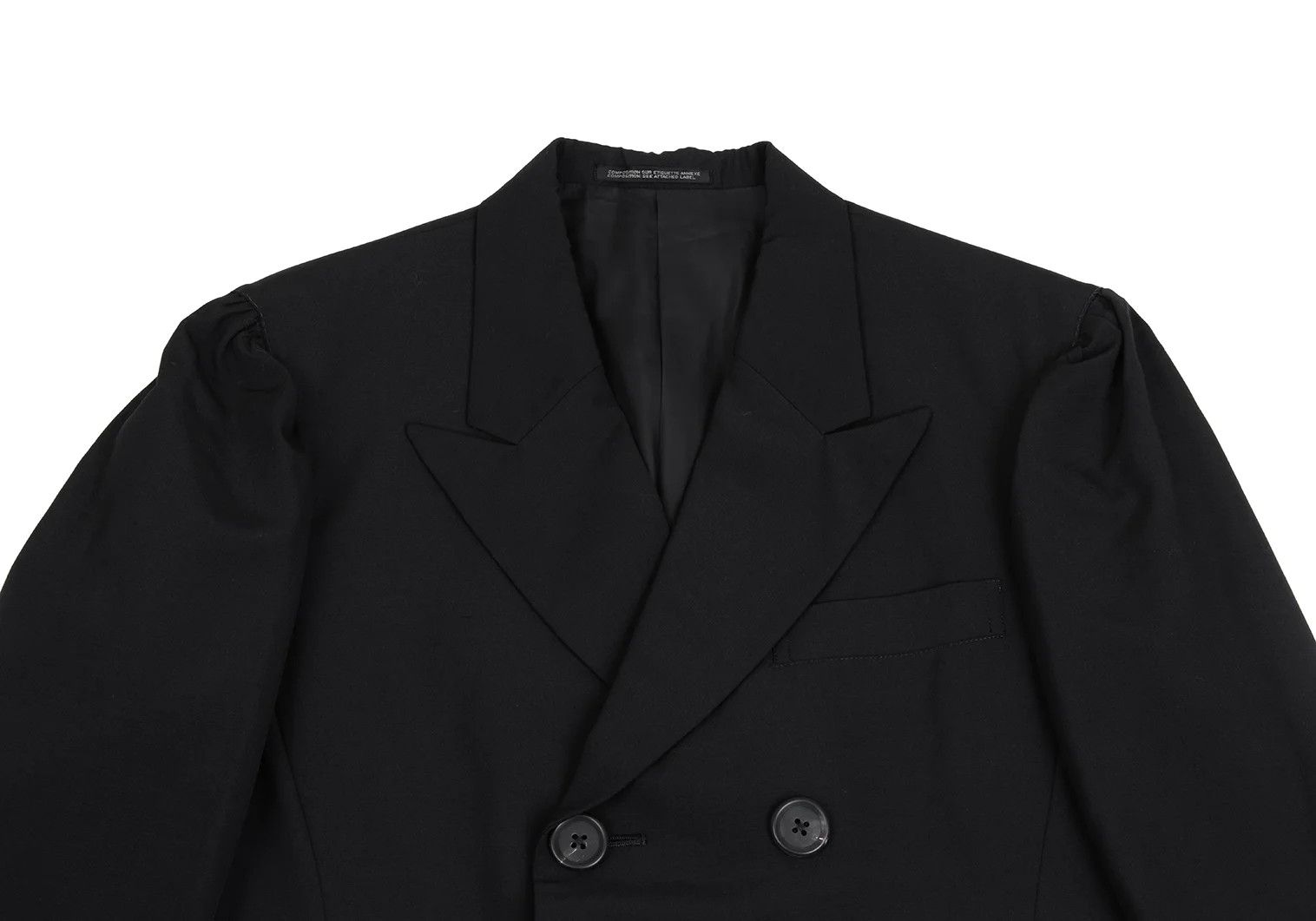 Yohji Yamamoto Yohji Yamamoto Wool Puff Sleeve Jacket Size US L / EU 52-54 / 3 - 2 Thumbnail