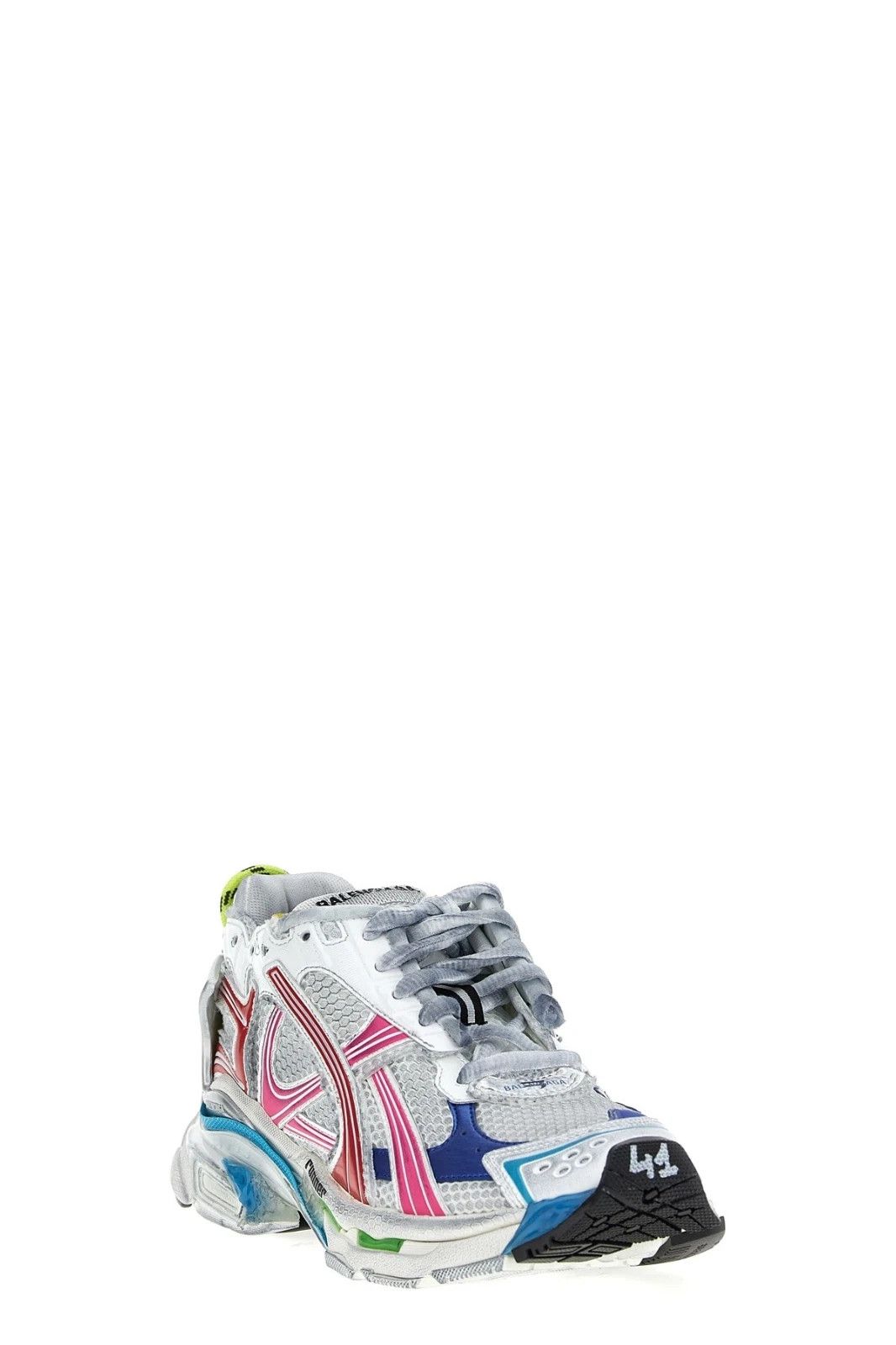 Other BALENCIAGA Runner Multicolor Sneakers New And Authentic Size US 8 / IT 38 - 2 Thumbnail