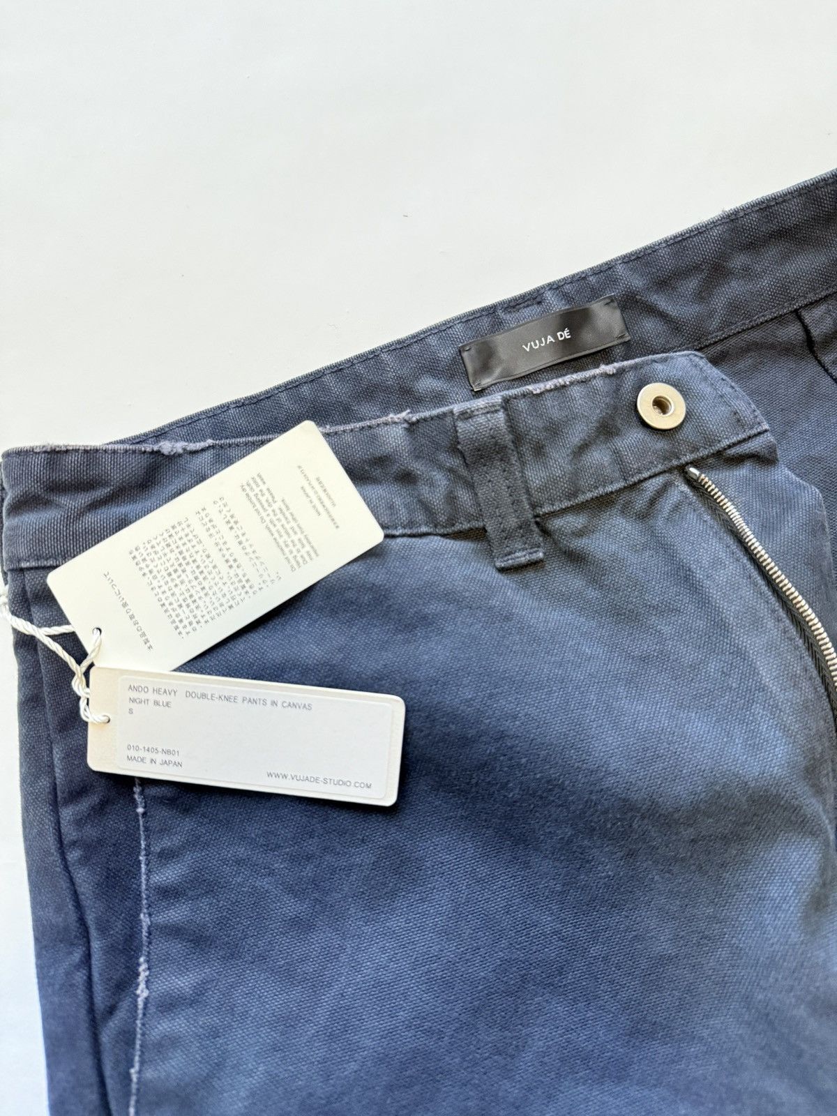 Vuja De VUJA DÉ ANDO HEAVY DOUBLE-KNEE PANTS IN CANVAS Size US 30 / EU 46 - 3 Thumbnail