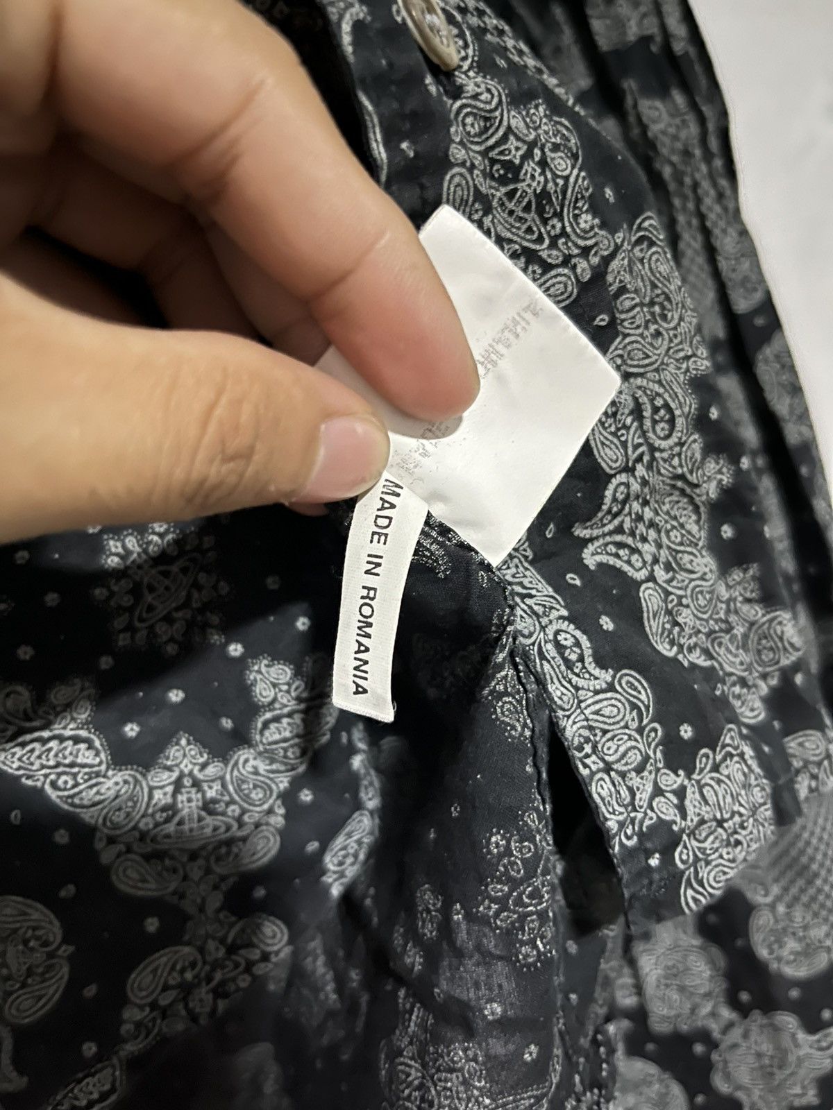 Vivienne Westwood Vivienne Westwood Anglomania Monogram Logo Paisley Bandana Size US M / EU 48-50 / 2 - 4 Thumbnail