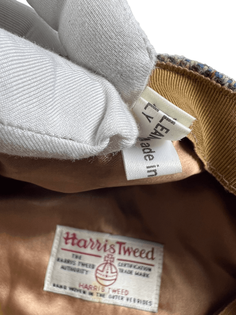 Harris Tweed × Vintage Vintage Harris Tweed Wool Cap OS Size ONE SIZE - 5 Thumbnail
