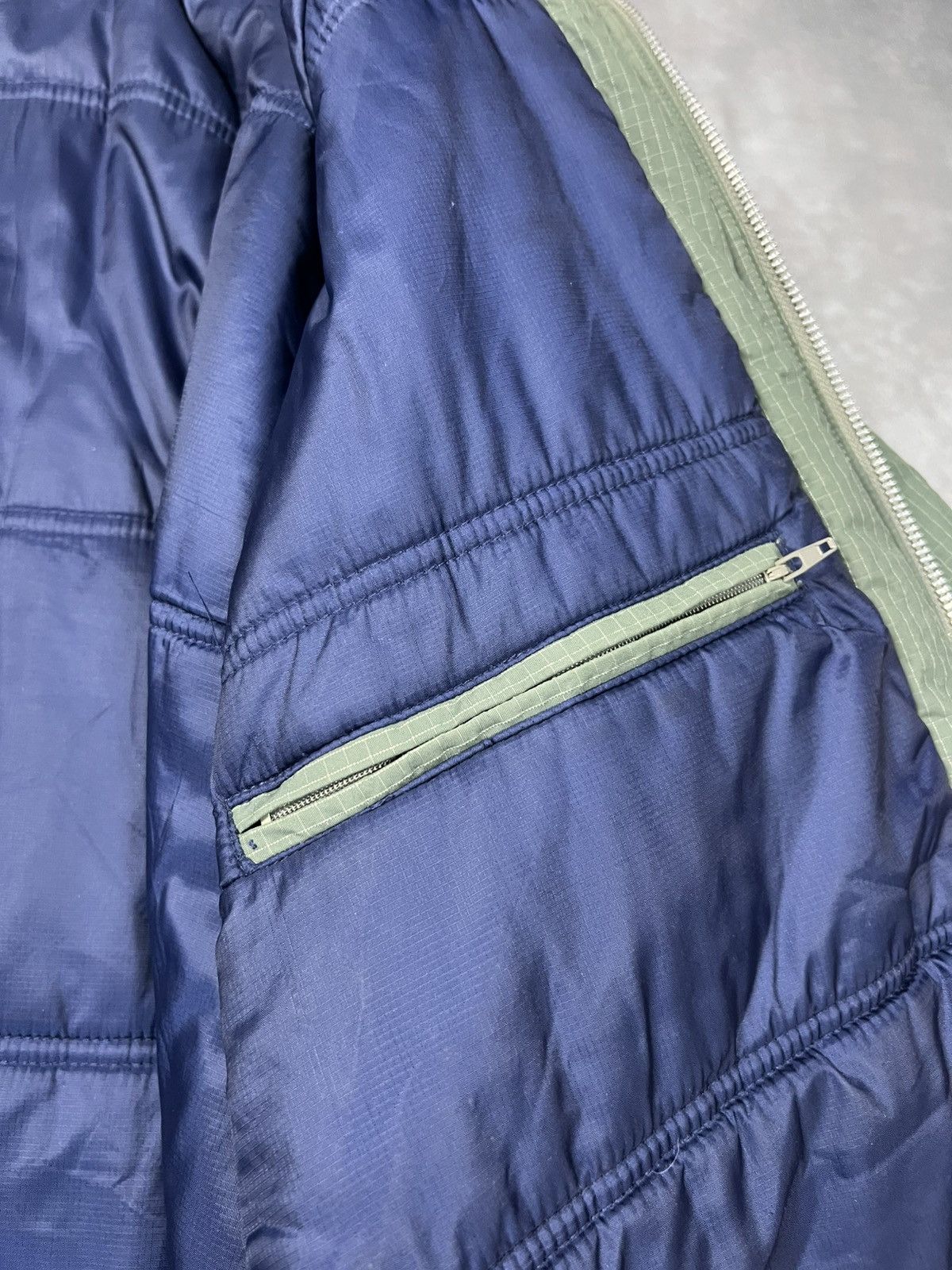 Nike Vintage Nike 00s Ripstop Puffer Jacket Green Mini Swoosh XL Size US XL / EU 56 / 4 - 13 Thumbnail