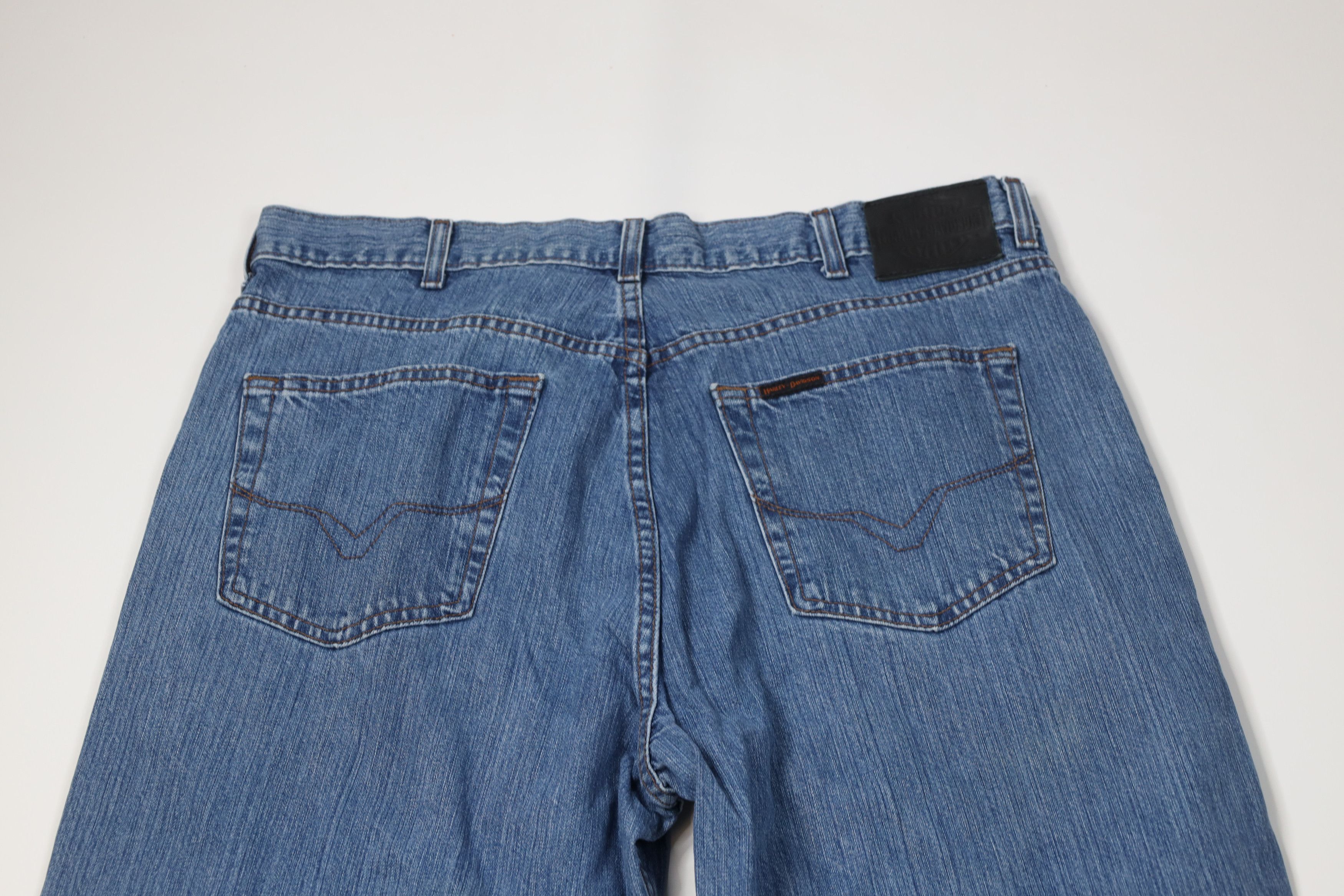 Harley Davidson Vintage Harley Davidson Motorcycles Wide Leg Denim Jeans Size US 38 / EU 54 - 12 Thumbnail