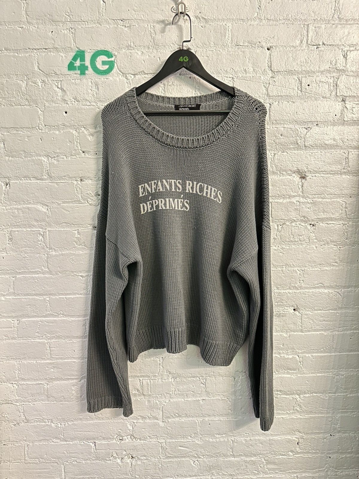 1ST SEASON ERD CRACKED LOGO KNITT