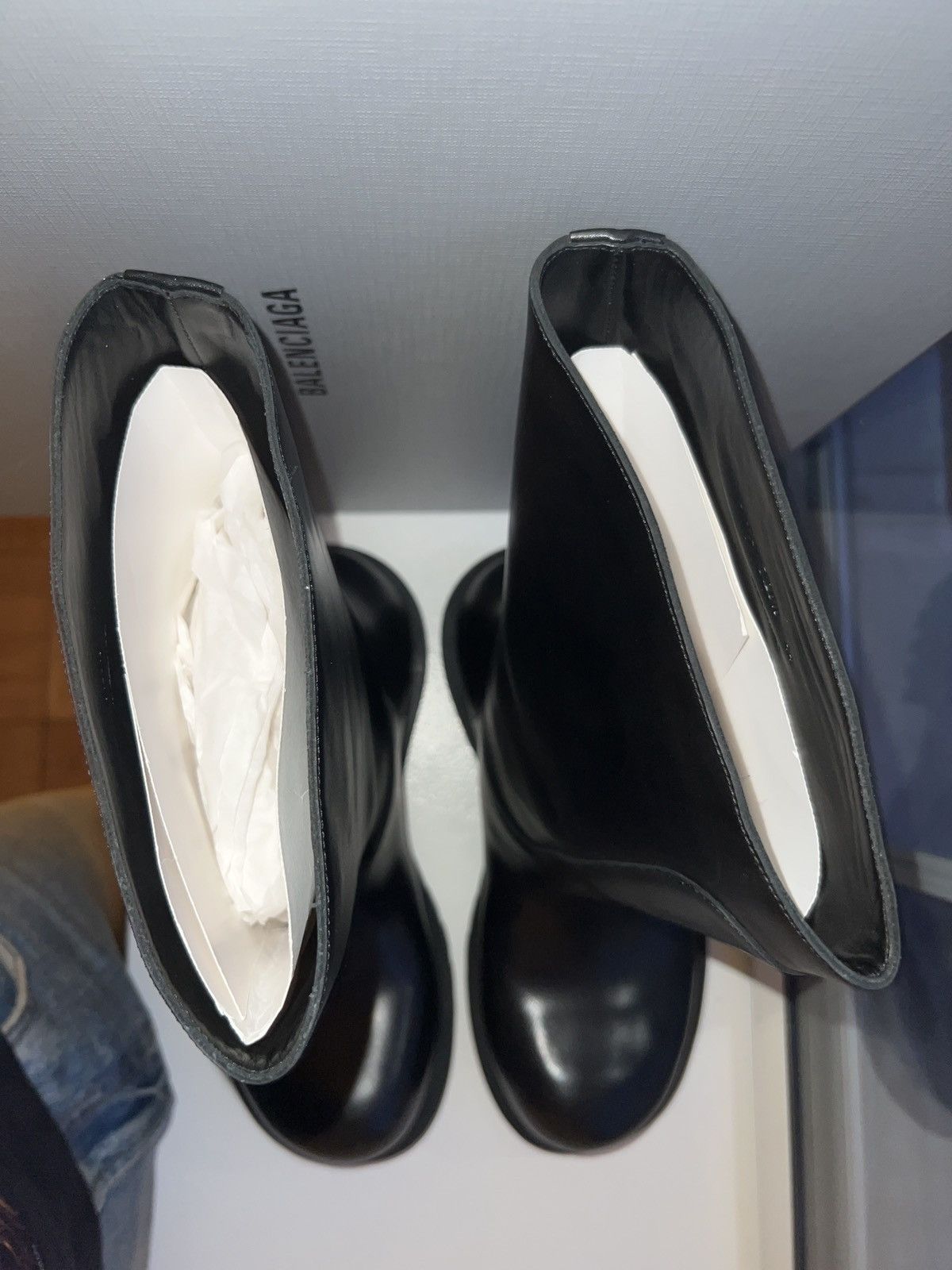 Balenciaga Open on: Balenciaga Hummer Boots Calf Skin Size US 10.5 / EU 43-44 - 9 Thumbnail