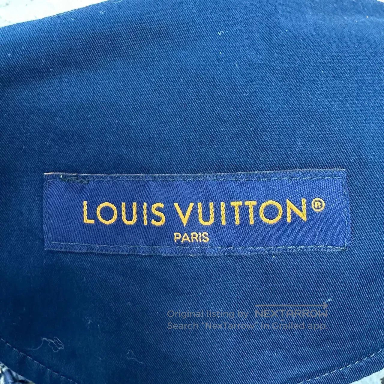 Louis Vuitton louis vuitton blue silk printed shorts. Size US 38 / EU 54 - 3 Thumbnail