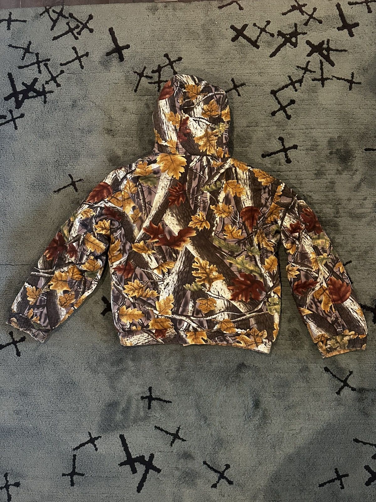Vintage Vintage Reversible Camo Master Sportsman Hooded Bomber Jacke Size US L / EU 52-54 / 3 - 3 Thumbnail