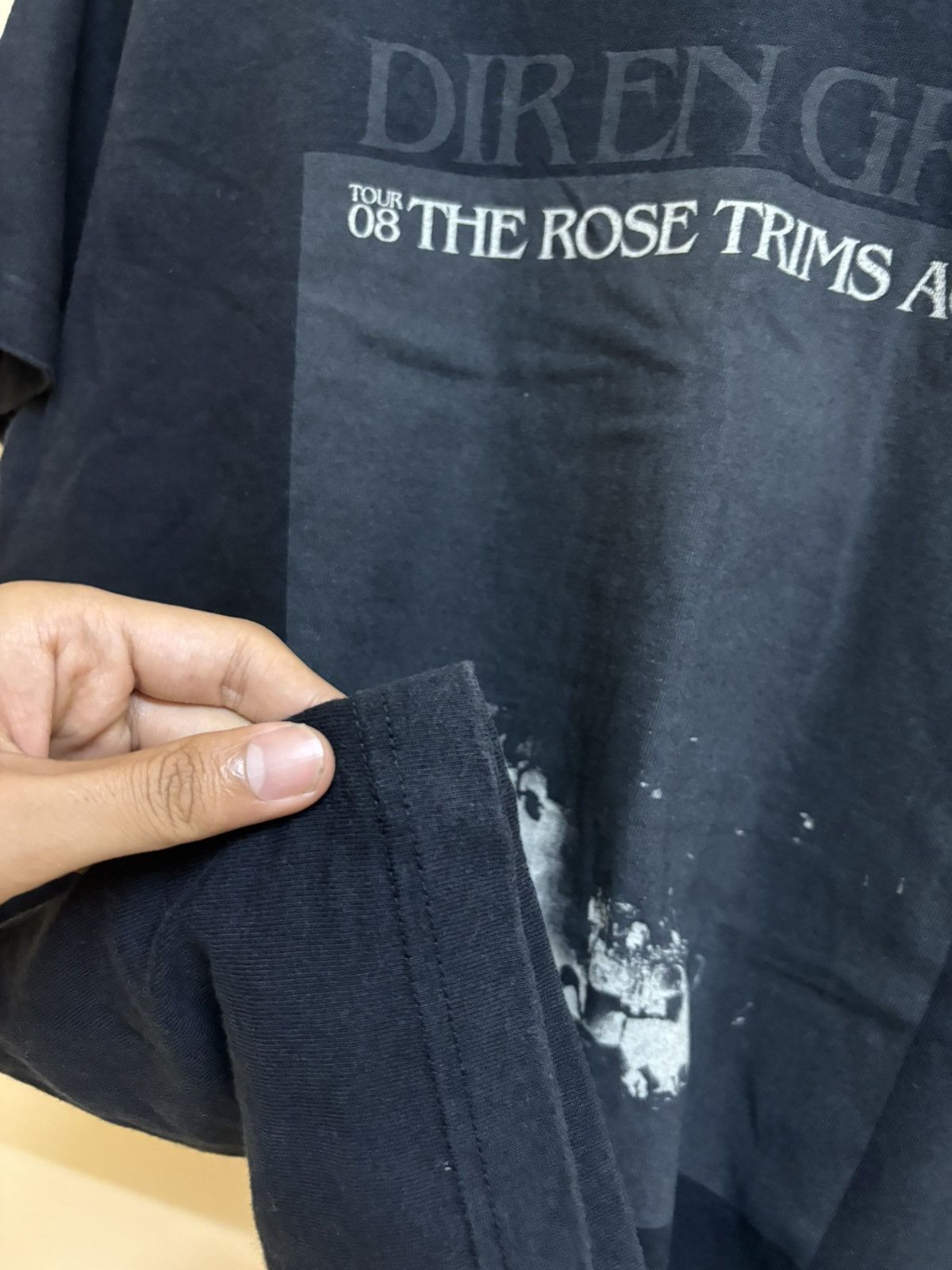 Vintage Dir En Grey Band Tour 2008 The Rose Trims Again