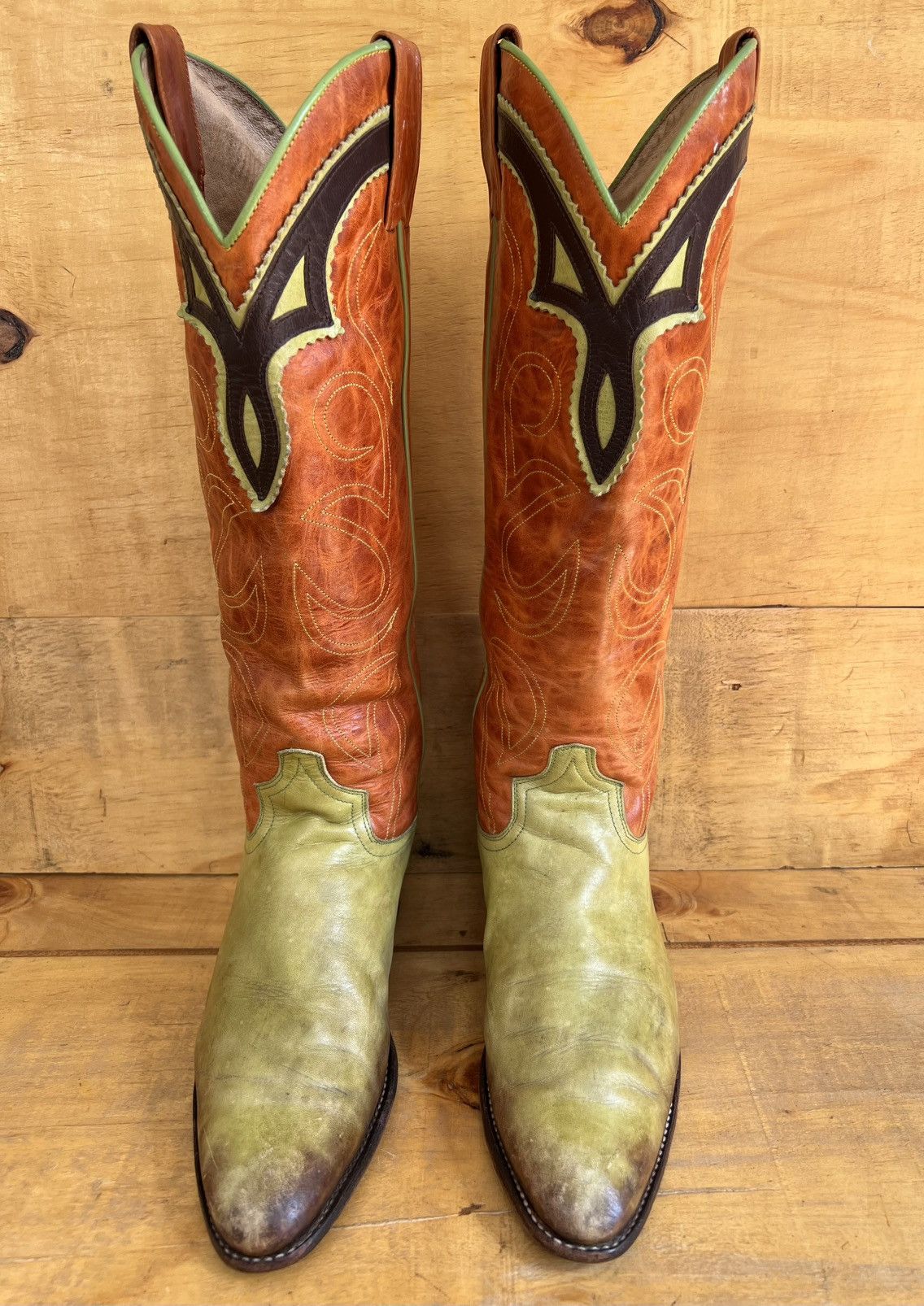 Sendra × Vintage Sendra Vintage Cowboy Boots Mens US 8 | EU 41 / UK 7.5 Size US 8 / IT 38 - 2 Thumbnail