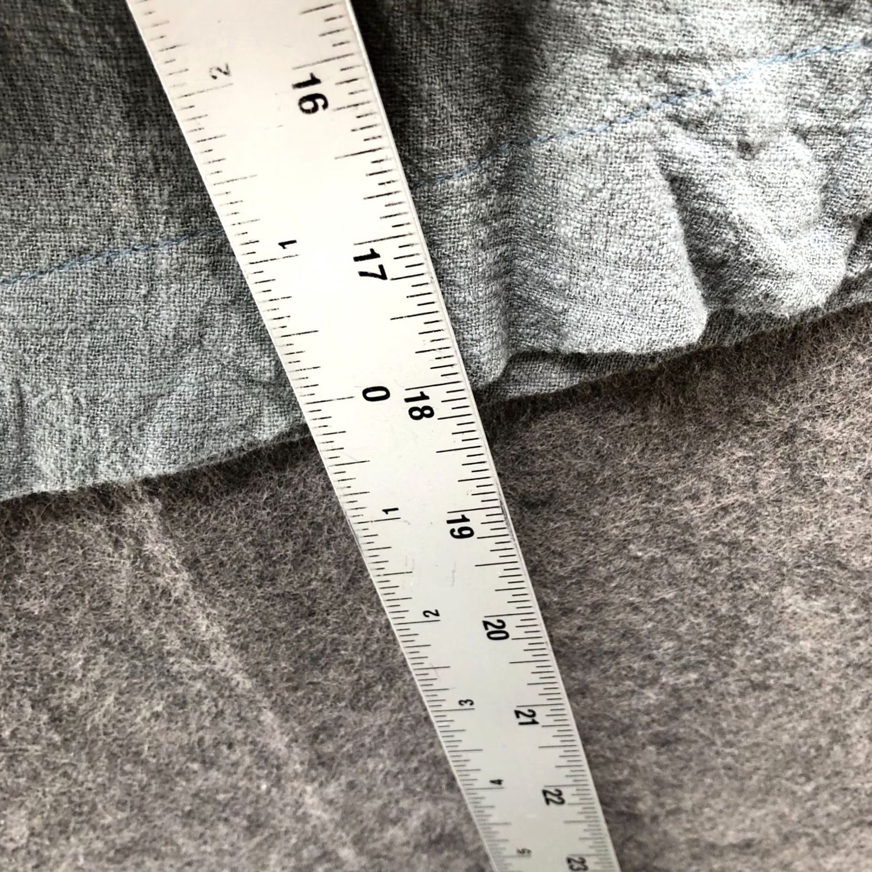 Lulus Lulus T-Shirt Womens M V-Neck Short Sleeve Cropped Boxy Gray Gauzy Cotton Shirt Ladies M Size M / US 6-8 / IT 42-44 - 8 Thumbnail