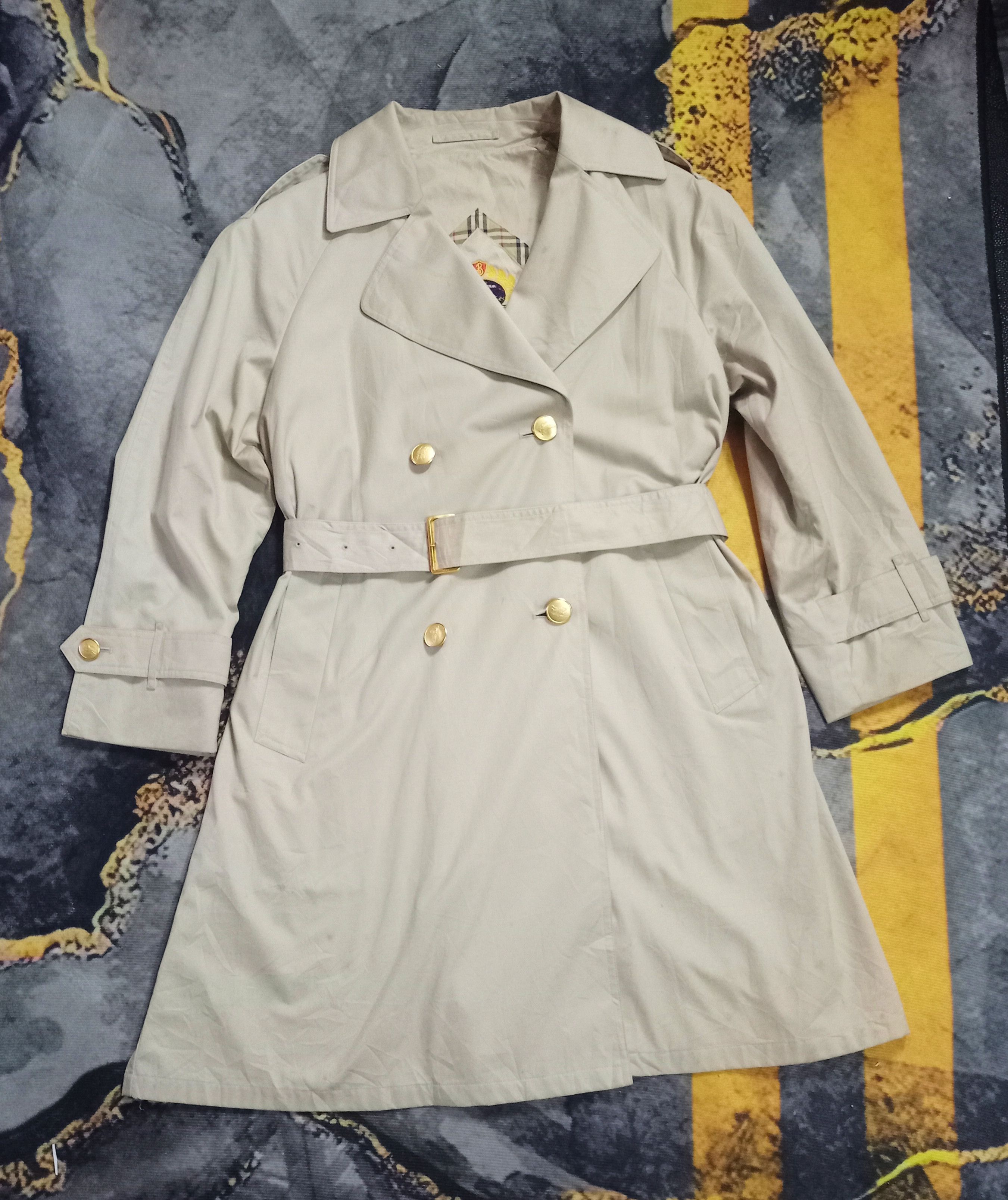 Burberry × Japanese Brand VINTAGE 🔥 BURBERRY RAIN JACKET Size S / US 4 / IT 40 - 2 Thumbnail