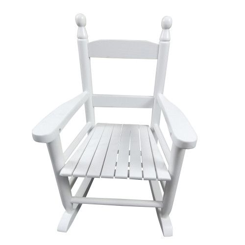 Designer × Homemade Children's rocking white chair- Indoor or Outdoor -Suitable Size US L / EU 52-54 / 3 - 5 Thumbnail