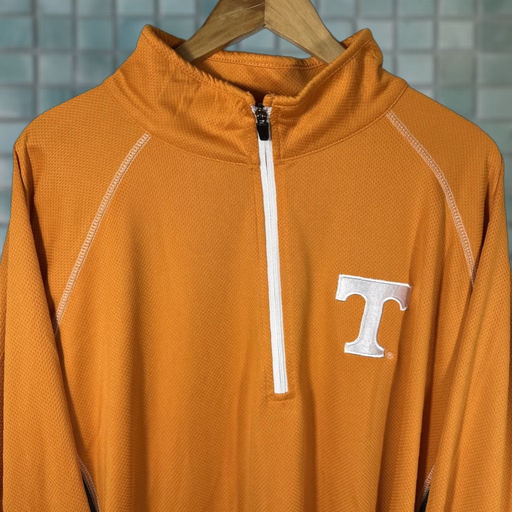 Vintage Tennessee Volunteers Fanatics Quarter Zip Performance Pullover Men 2XL Orange Shirt Hoodie? Size US XXL / EU 58 / 5 - 1 Thumbnail