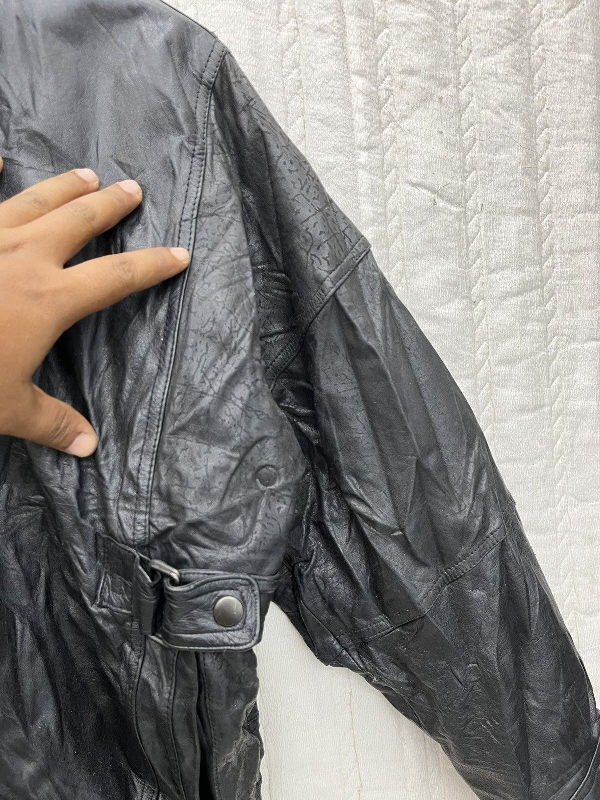 Genuine Leather × Orvis ORVIS LEATHER BOMBER JACKET Size US M / EU 48-50 / 2 - 5 Thumbnail