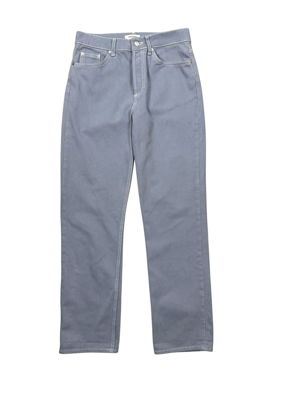 Sandro Sandro Paris Straight Jeans Womens size 27 Size 27" / US 4 / IT 40 - 9 Thumbnail