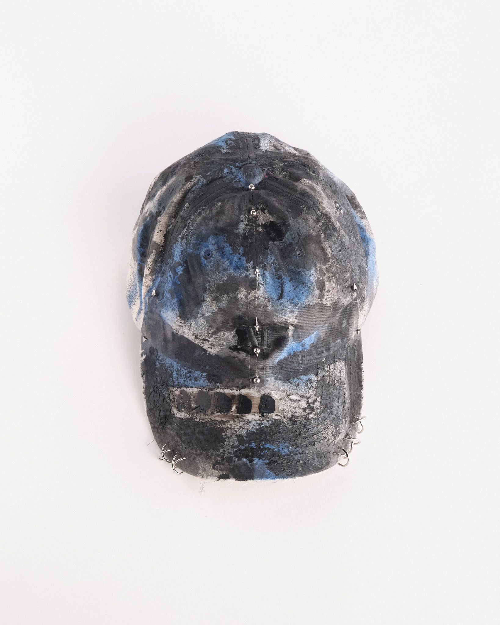 Vuori ASTROBOI* x Vuori 'Black & Blue' Distressed Pierced Hat Size ONE SIZE - 2 Thumbnail