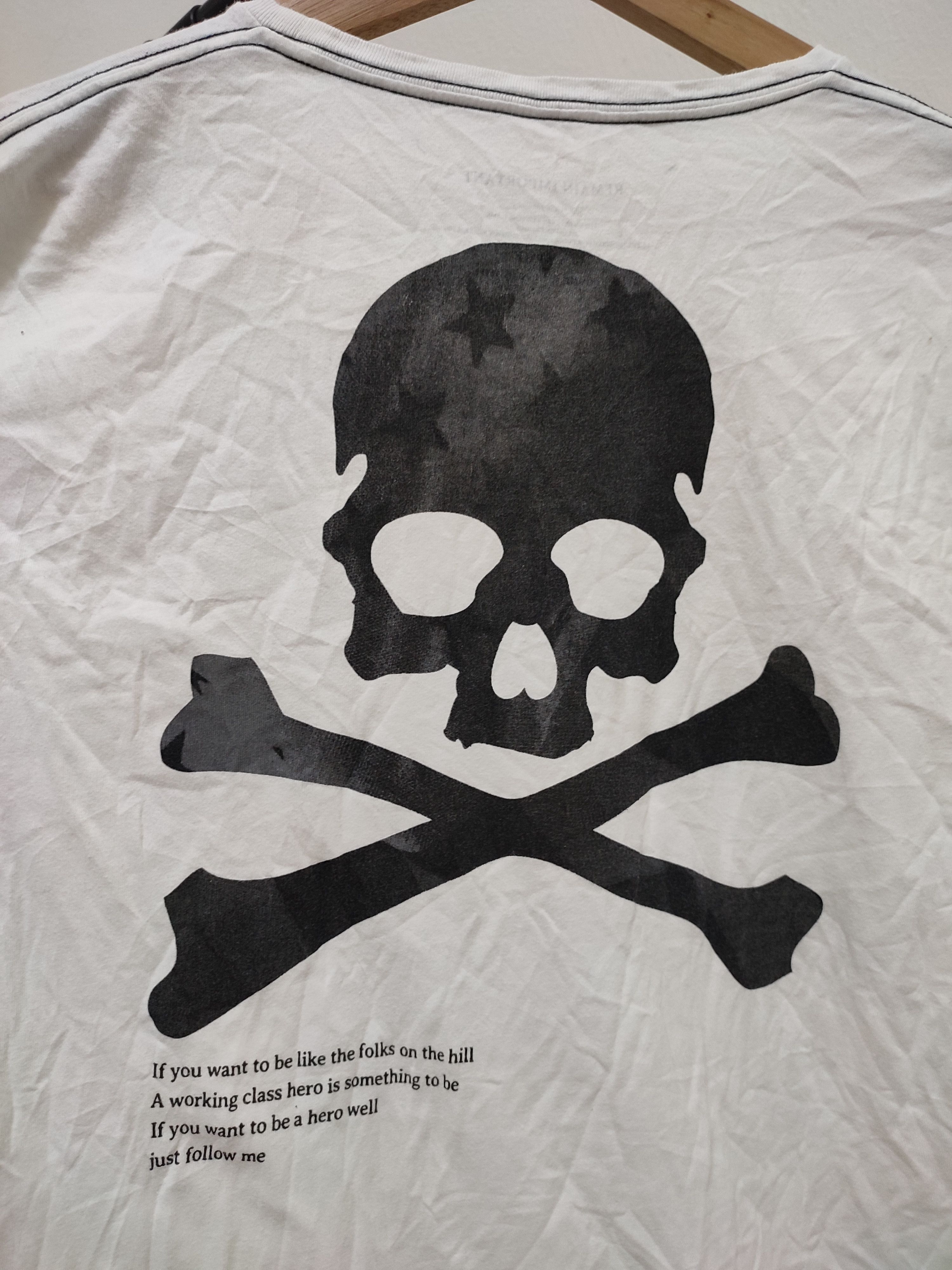 Japanese Brand 💥Crazy Vintage Crossbones Long Sleeve Size US M / EU 48-50 / 2 - 3 Thumbnail