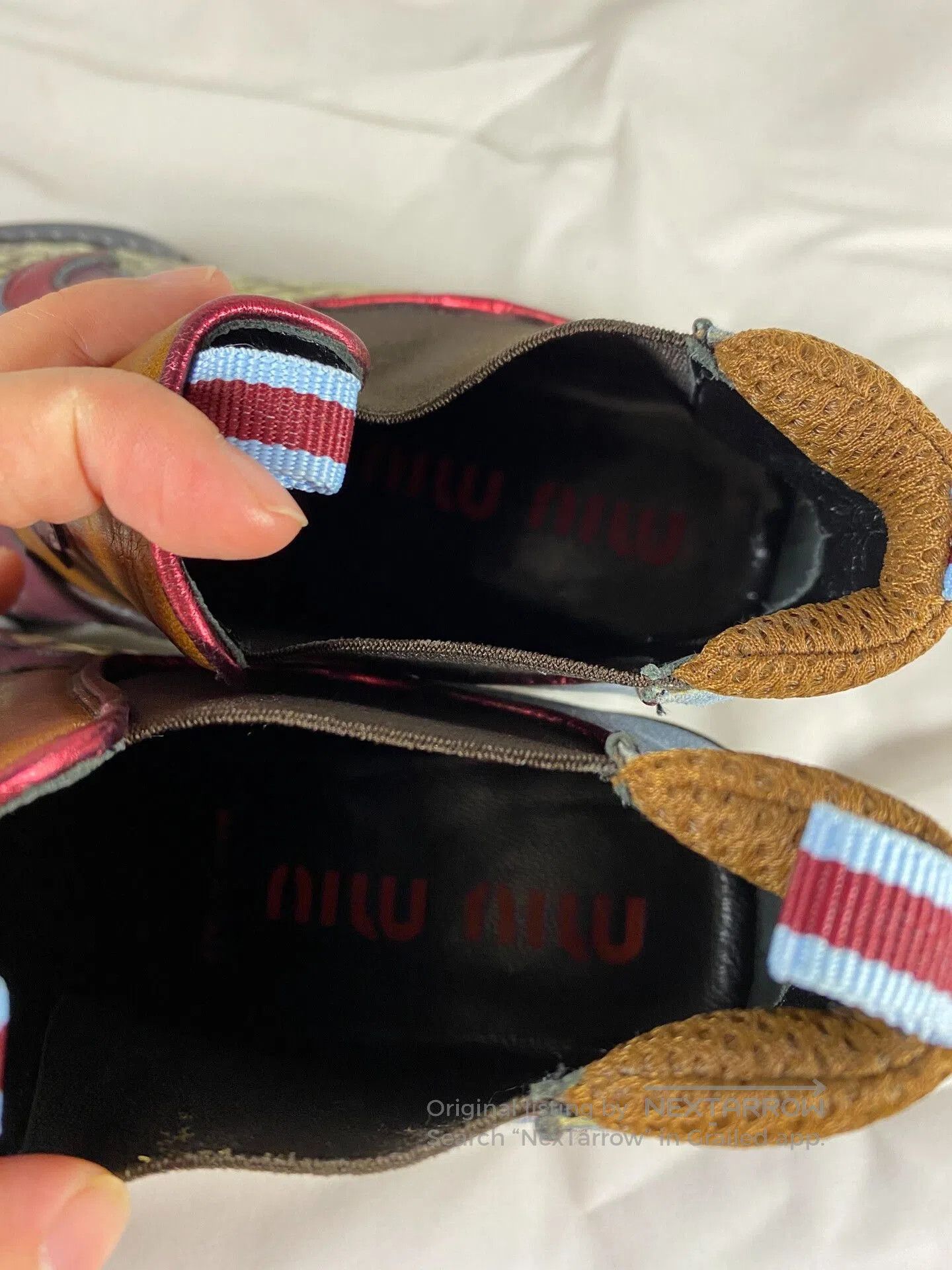 Miu Miu Miu Miu Kitten Heel Short Boots. Size US 6.5 / IT 36.5 - 6 Thumbnail
