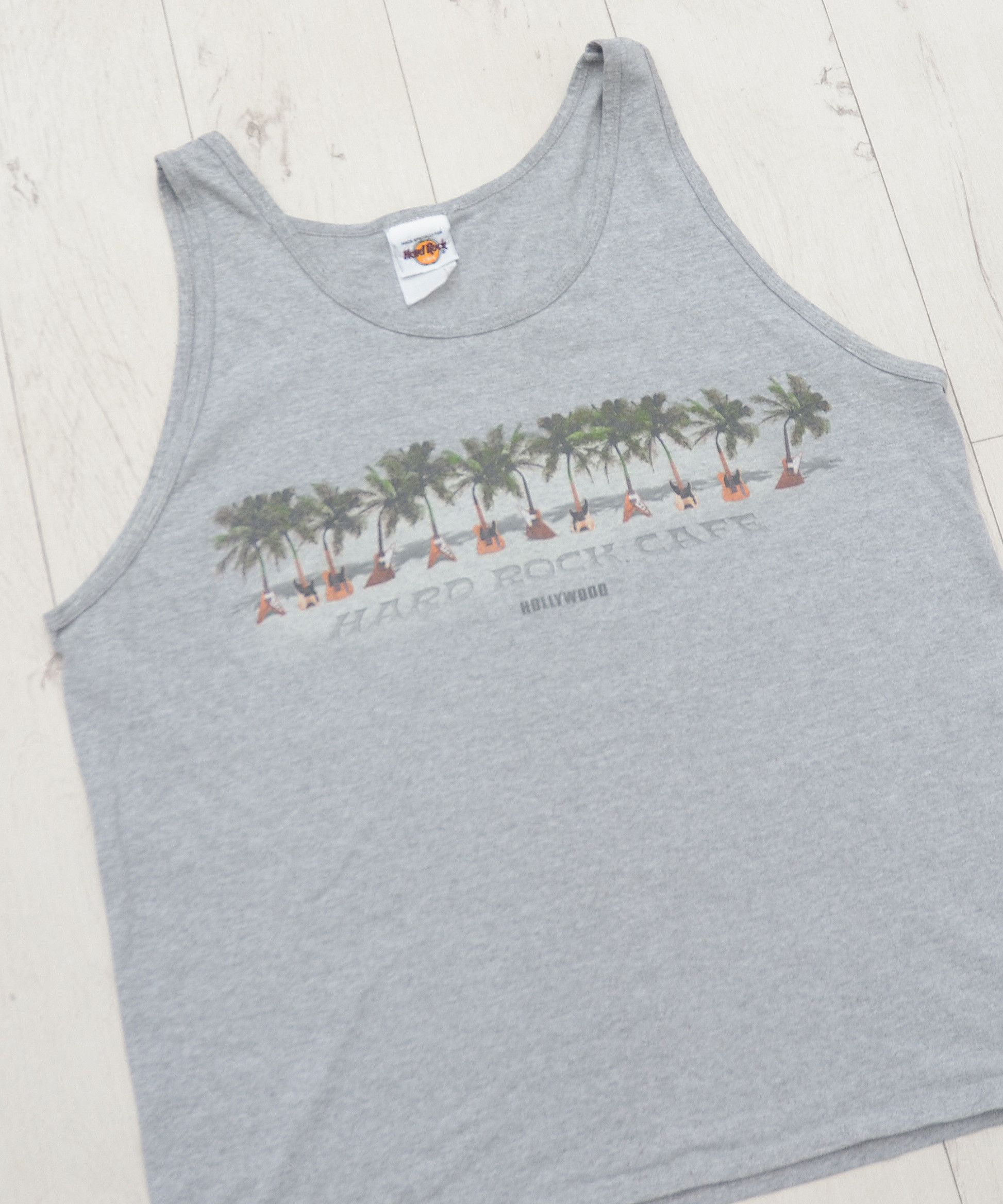 Hard Rock Cafe × Vintage Hard Rock Cafe Hollywood Vintage Tank Tops Sleeveless Size US L / EU 52-54 / 3 - 2 Thumbnail