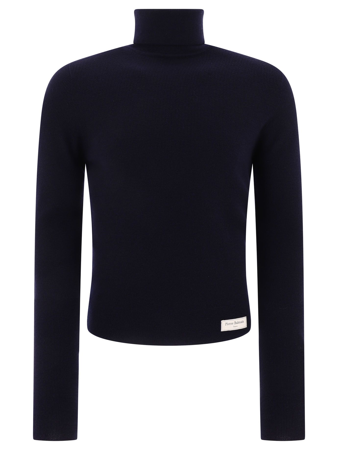Balmain Sweater With Patch Logo Size US M / EU 48-50 / 2 - 1 Thumbnail