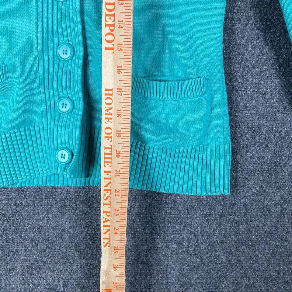 Pendleton Pendleton Cardigan Women's Blue Knit 100% Cotton PS Size S / US 4 / IT 40 - 7 Thumbnail