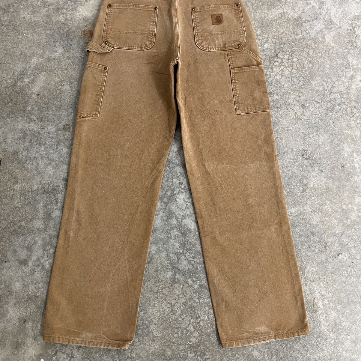 Carhartt Vintage Carhartt Double Knee Tan Dirty Carpenter Pants Size US 30 / EU 46 - 16 Thumbnail