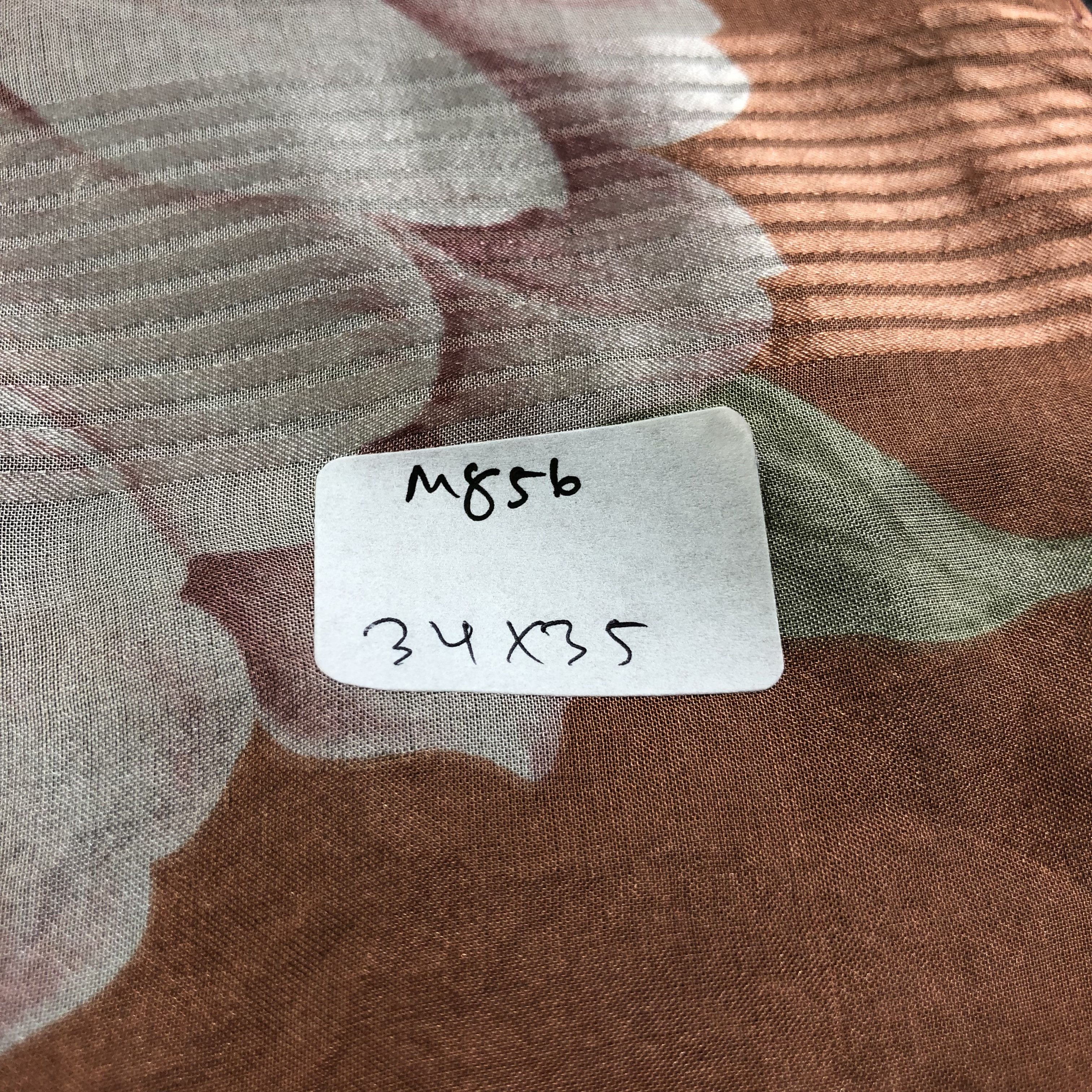 Vintage Gres Paris Floral Silk Scarf M856 Size ONE SIZE - 8 Thumbnail