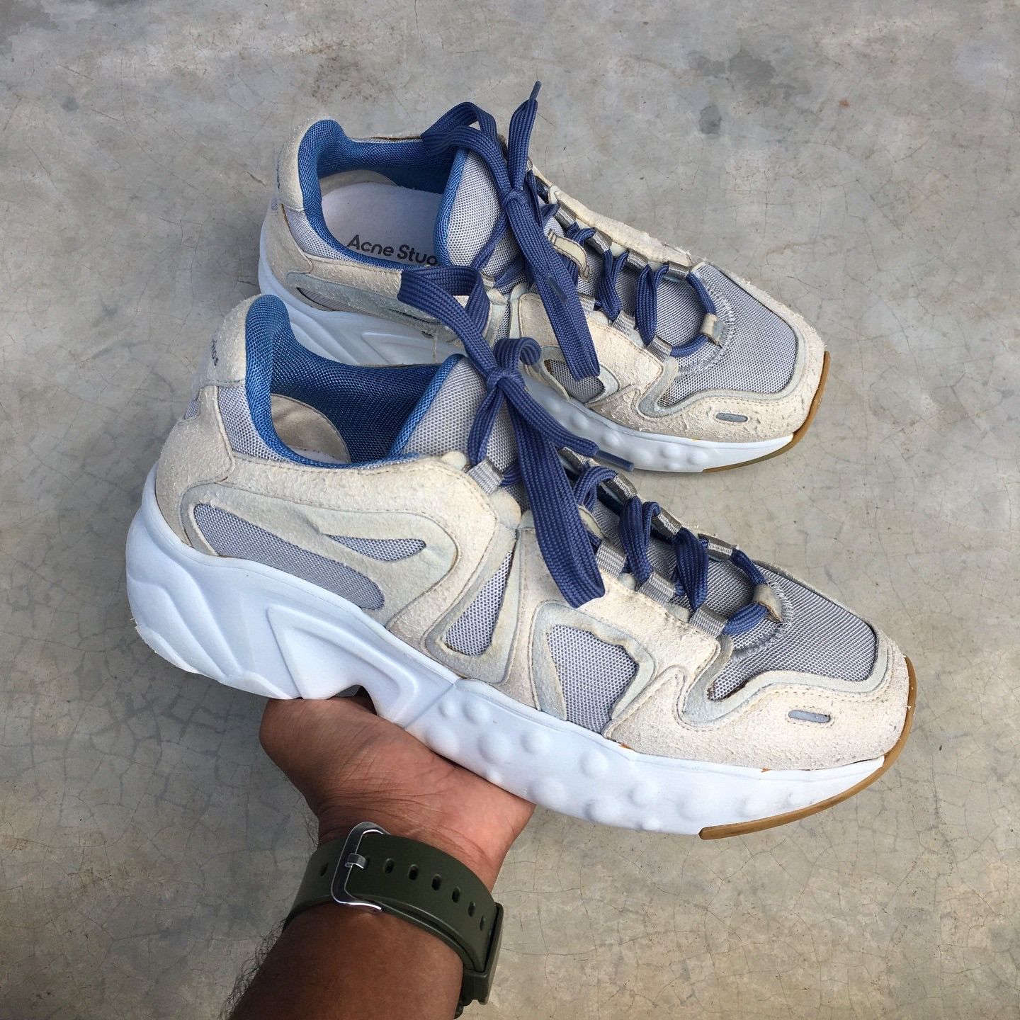 Acne Studios Acne Studios Manhattan Trainers Beige Size US 6 / EU 39 - 8 Thumbnail