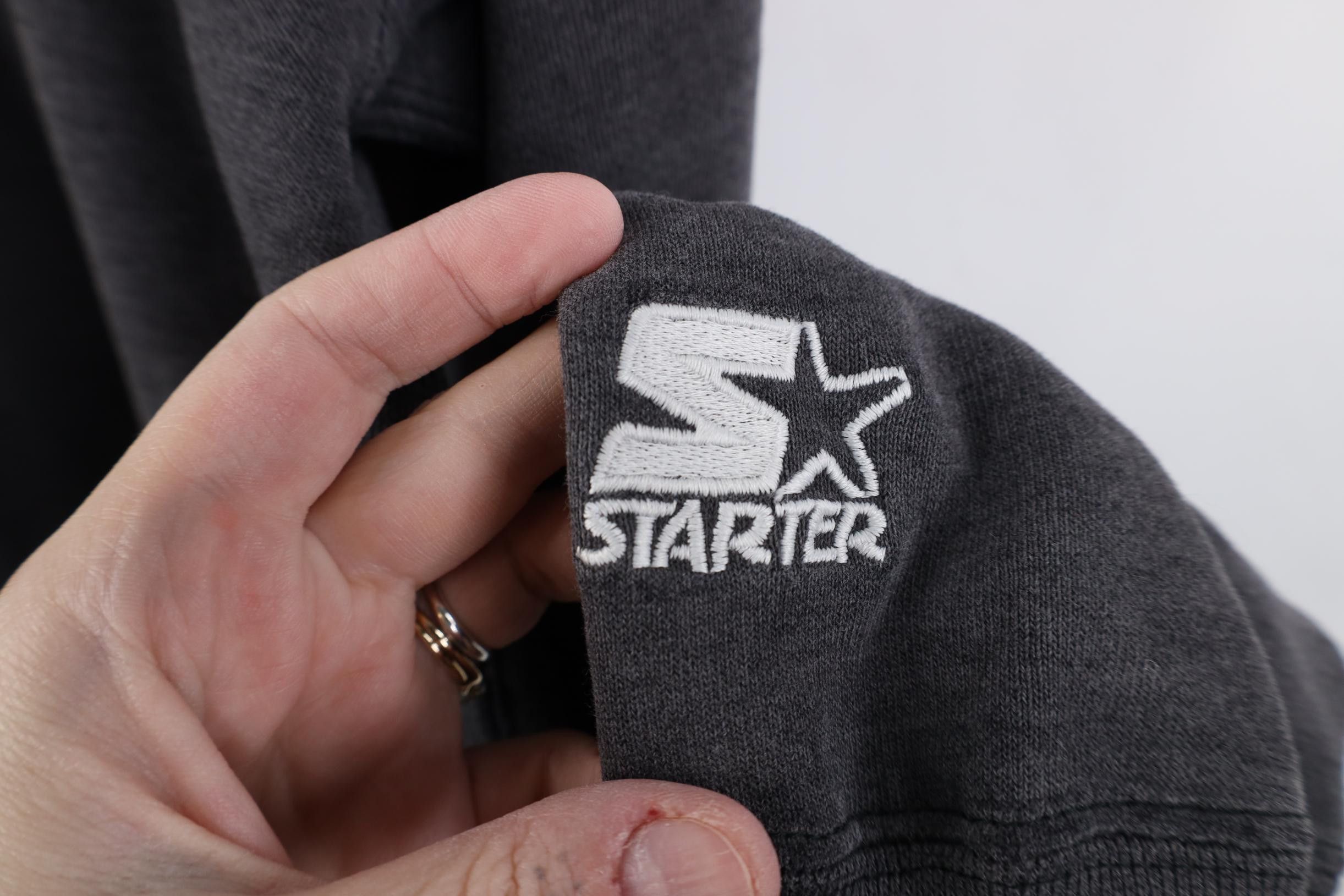 Starter Vintage 90s Starter Script Brooklyn New York Sweatshirt Size US L / EU 52-54 / 3 - 6 Thumbnail